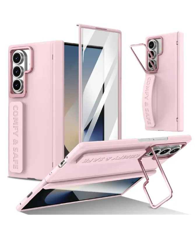 Coque Samsung Galaxy Z Fold 7 Protection Objectif avec Support | ZANAA
