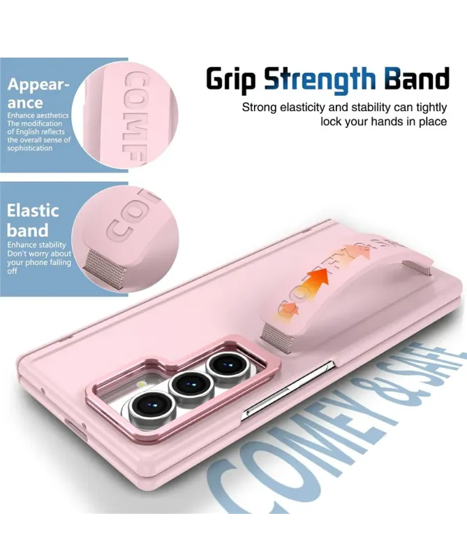 Coque Samsung Galaxy Z Fold 7 Protection Objectif avec Support | ZANAA