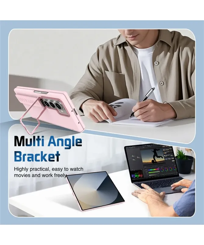 Coque Samsung Galaxy Z Fold 7 Protection Objectif avec Support | ZANAA