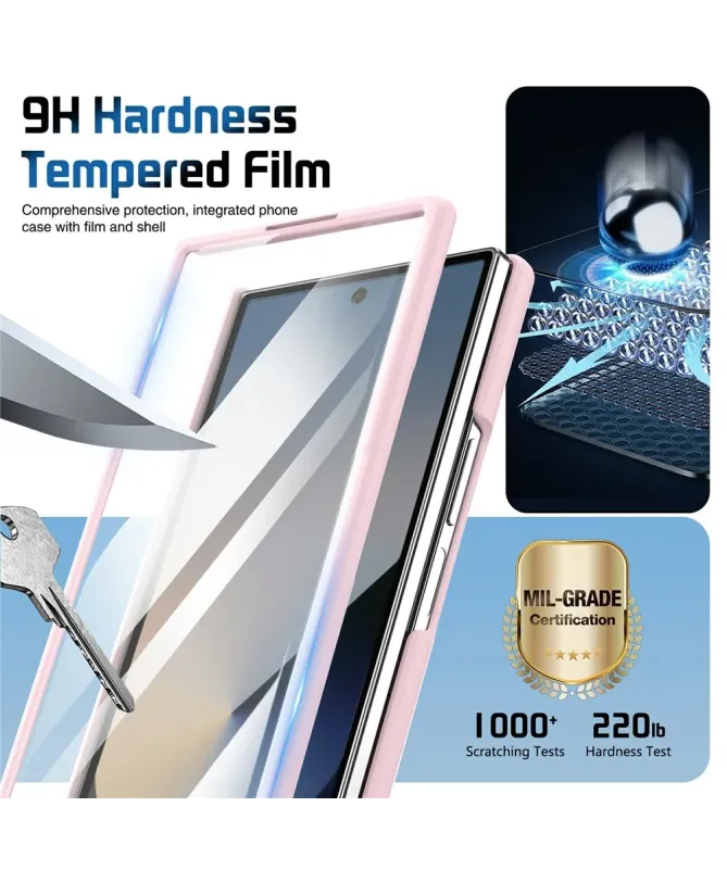 Coque Samsung Galaxy Z Fold 7 Protection Objectif avec Support | ZANAA