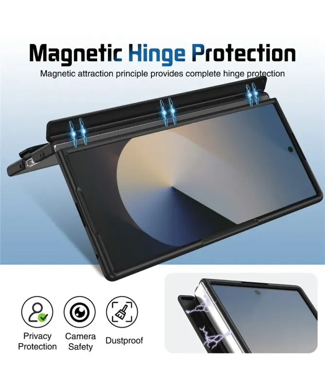 Coque Samsung Galaxy Z Fold 7 Protection Objectif avec Support | ZANAA