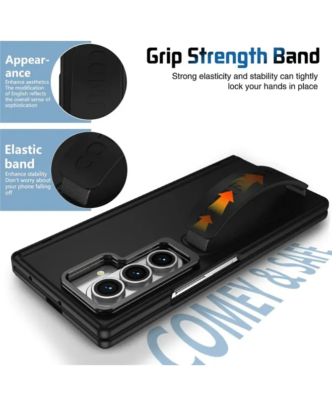 Coque Samsung Galaxy Z Fold 7 Protection Objectif avec Support | ZANAA