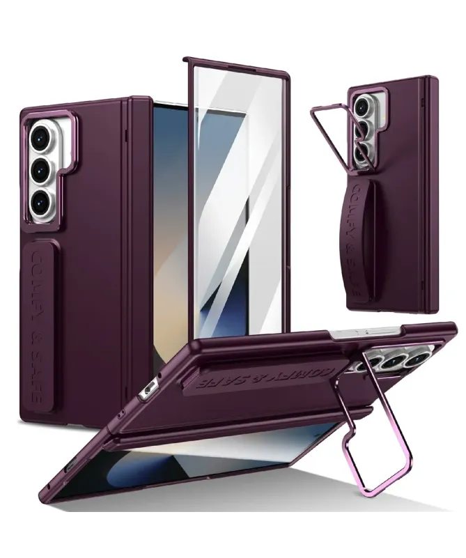 Coque Samsung Galaxy Z Fold 7 Protection Objectif avec Support | ZANAA