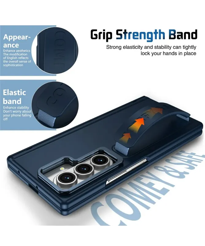 Coque Samsung Galaxy Z Fold 7 Protection Objectif avec Support | ZANAA