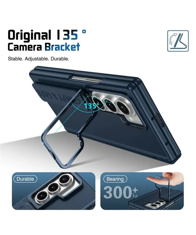 Coque Samsung Galaxy Z Fold 7 Protection Objectif avec Support | ZANAA