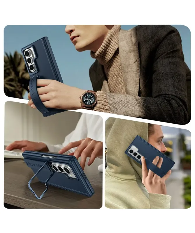 Coque Samsung Galaxy Z Fold 7 Protection Objectif avec Support | ZANAA