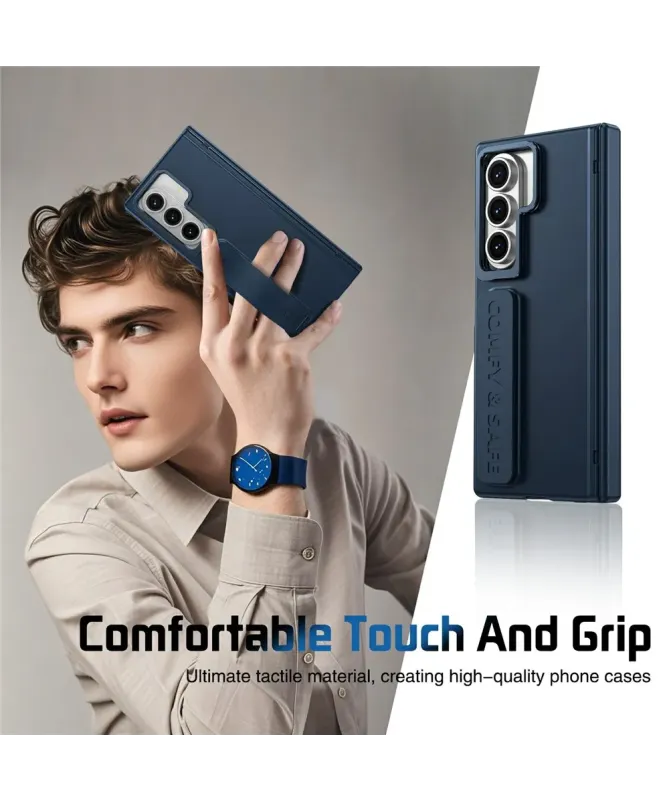 Coque Samsung Galaxy Z Fold 7 Protection Objectif avec Support | ZANAA