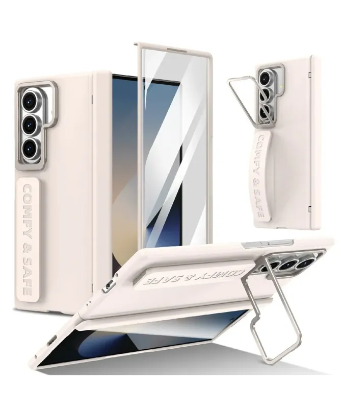 Coque Samsung Galaxy Z Fold 7 Protection Objectif avec Support | ZANAA