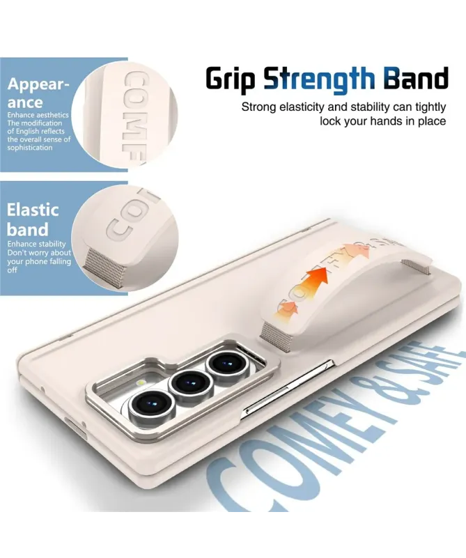 Coque Samsung Galaxy Z Fold 7 Protection Objectif avec Support | ZANAA