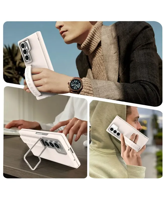 Coque Samsung Galaxy Z Fold 7 Protection Objectif avec Support | ZANAA