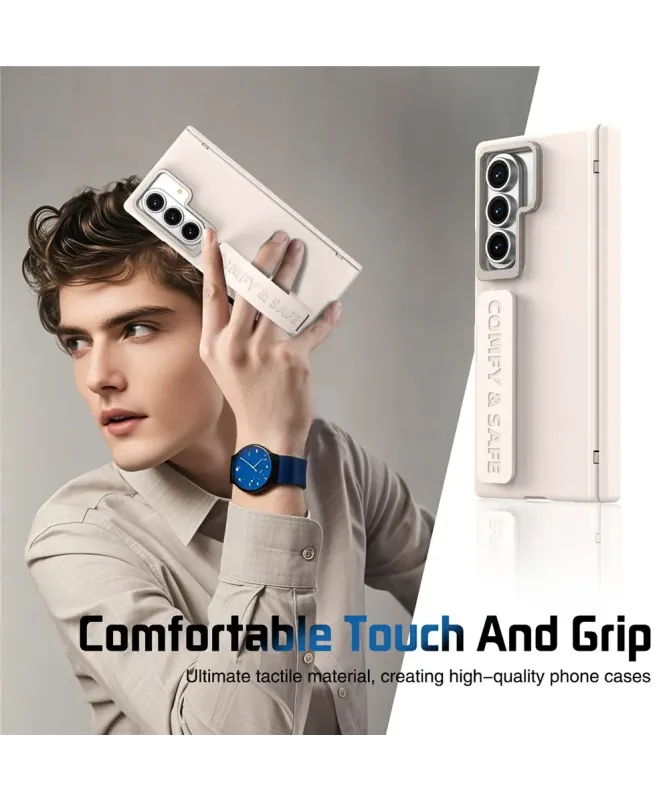 Coque Samsung Galaxy Z Fold 7 Protection Objectif avec Support | ZANAA