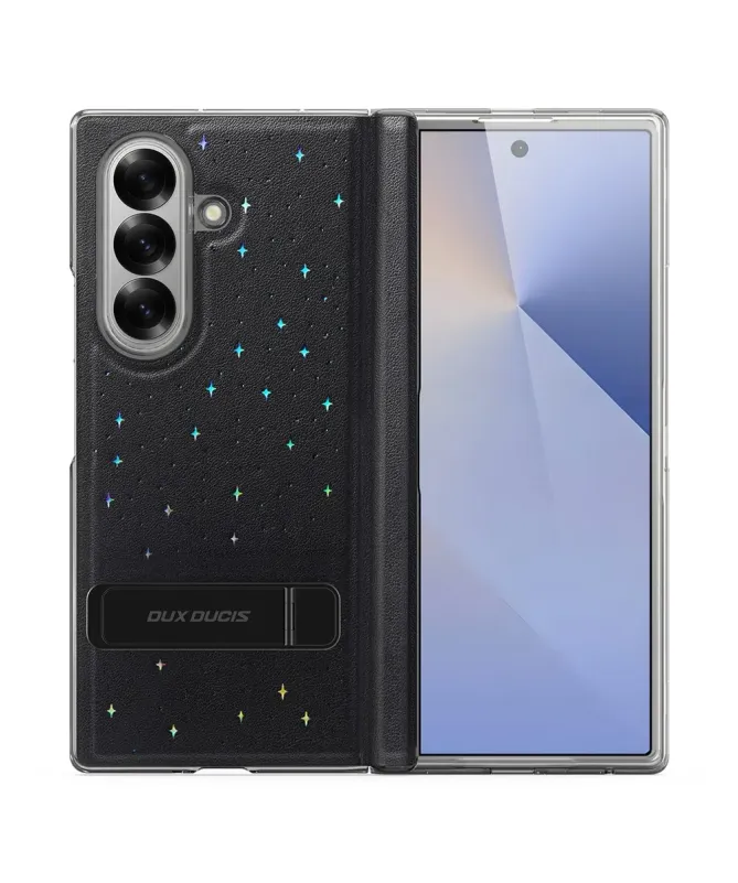 Coque Samsung Galaxy Z Fold 7 Motif Étoiles avec Support | STEX