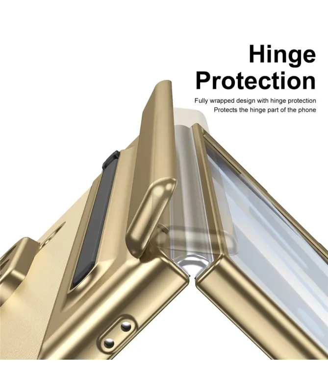 Coque Samsung Galaxy Z Fold 7 Cuir Effet Mat avec Stylus | SONYA