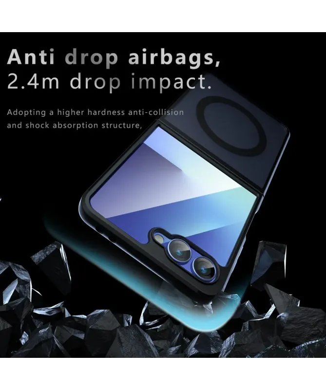 Coque Samsung Galaxy Z Flip 7 Magnétique et Mate | STEALTH