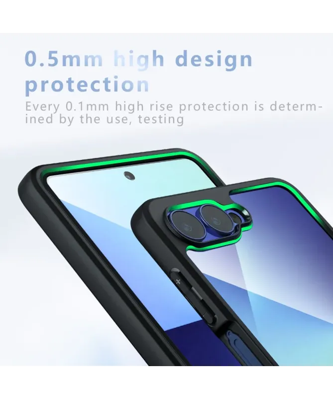 Coque Samsung Galaxy Z Flip 7 Transparente avec Bumper Renforcé | BUMP