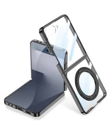 Coque Samsung Galaxy Z Flip 7 Transparente avec Anneau | LUXOR