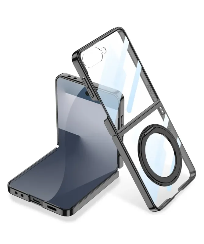 Coque Samsung Galaxy Z Flip 7 Transparente avec Anneau | LUXOR