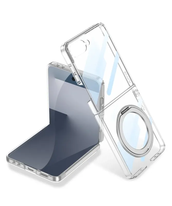 Coque Samsung Galaxy Z Flip 7 Transparente avec Anneau | LUXOR