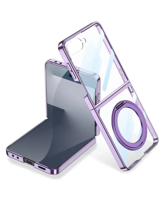 Coque Samsung Galaxy Z Flip 7 Transparente avec Anneau | LUXOR