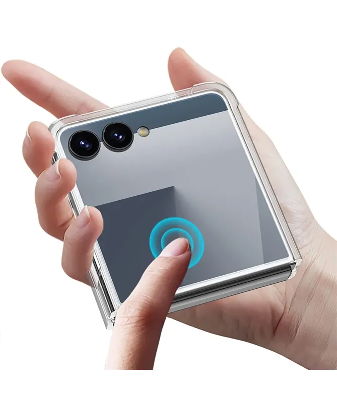 Coque Samsung Galaxy Z Flip 7 Transparente avec Dragonne | BAND