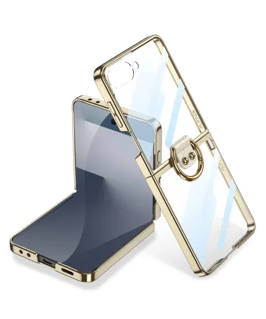 Coque Samsung Galaxy Z Flip 7 Transparente avec Anneau | ECLAT