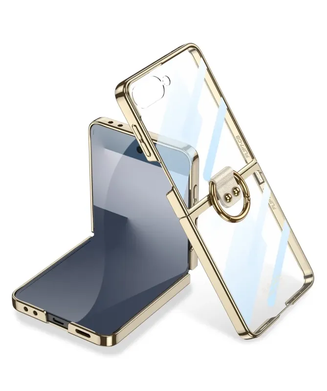 Coque Samsung Galaxy Z Flip 7 Transparente avec Anneau | ECLAT
