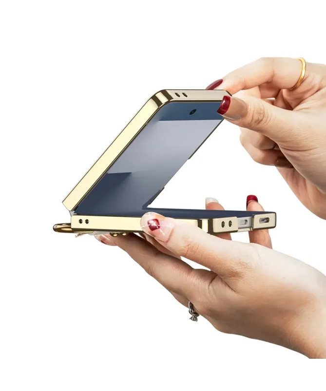 Coque Samsung Galaxy Z Flip 7 Transparente avec Anneau | ECLAT
