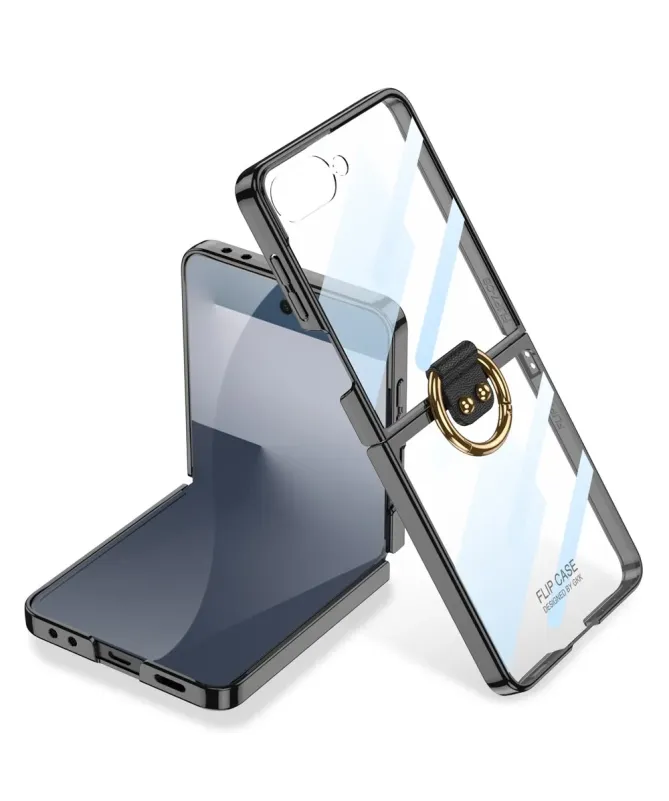 Coque Samsung Galaxy Z Flip 7 Transparente avec Anneau | ECLAT
