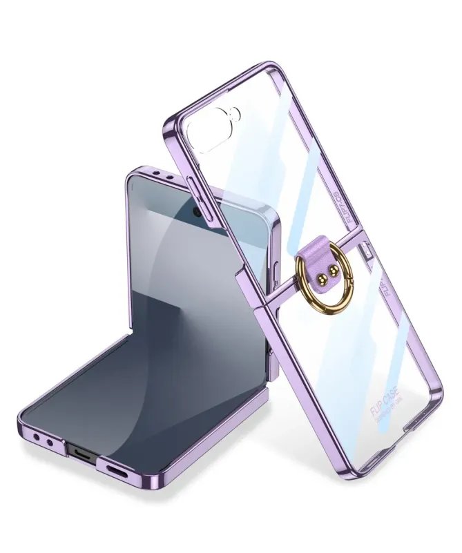 Coque Samsung Galaxy Z Flip 7 Transparente avec Anneau | ECLAT