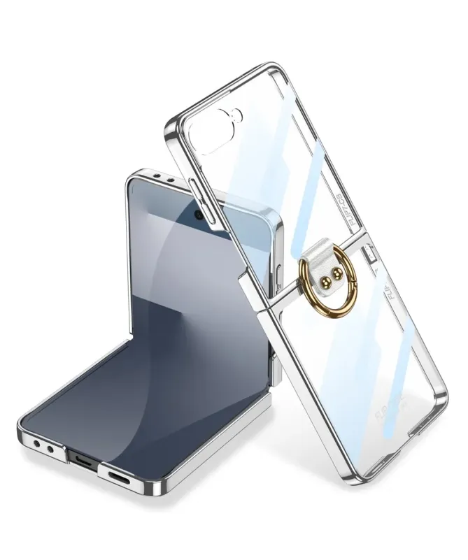 Coque Samsung Galaxy Z Flip 7 Transparente avec Anneau | ECLAT