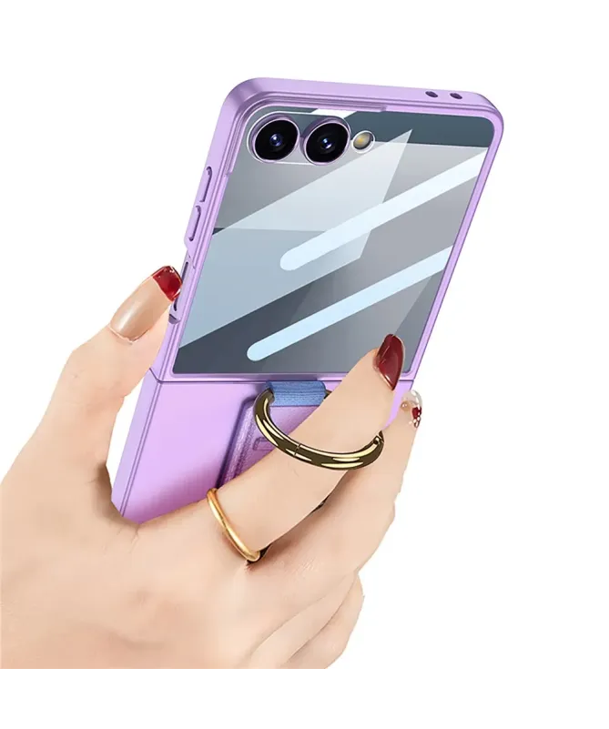Coque Samsung Galaxy Z Flip 7 avec Dragonne Anneau
