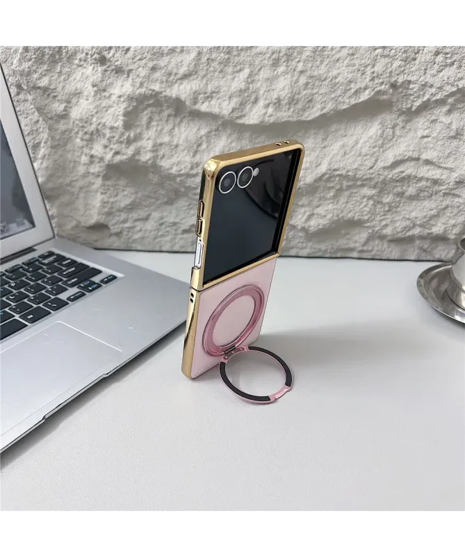Coque Samsung Galaxy Z Flip 7 avec Support Rotatif | JULIETTE