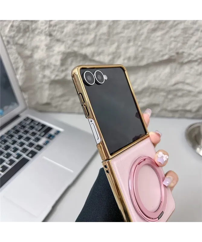 Coque Samsung Galaxy Z Flip 7 avec Support Rotatif | JULIETTE
