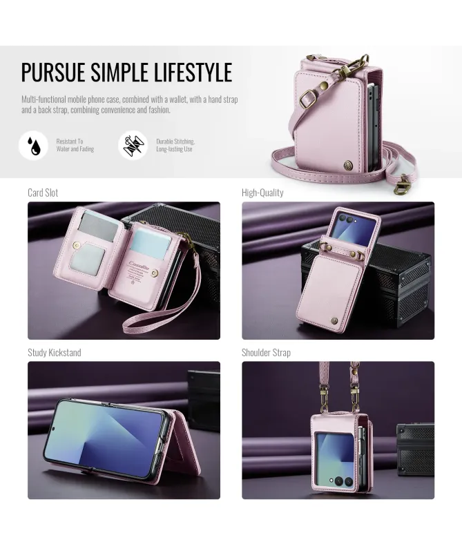 Housse Samsung Galaxy Z Flip 7 Effet Cuir | C22