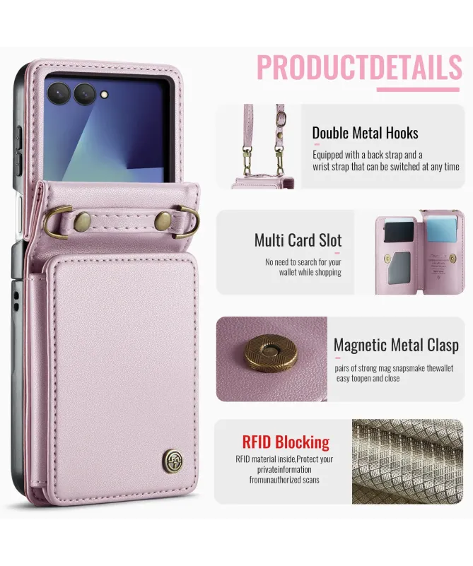 Housse Samsung Galaxy Z Flip 7 Effet Cuir | C22