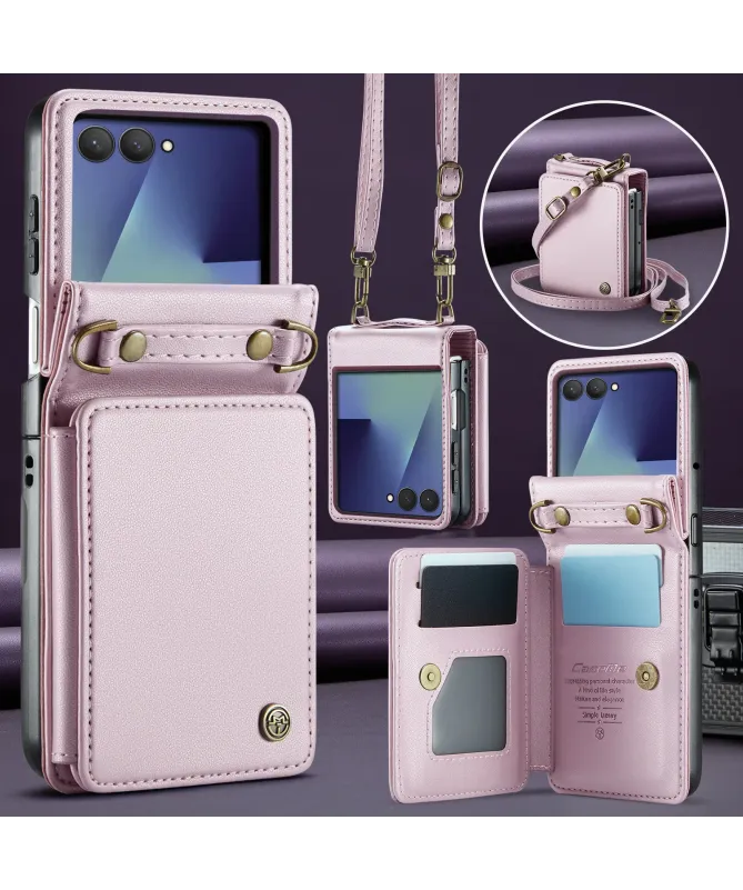 Housse Samsung Galaxy Z Flip 7 Effet Cuir | C22