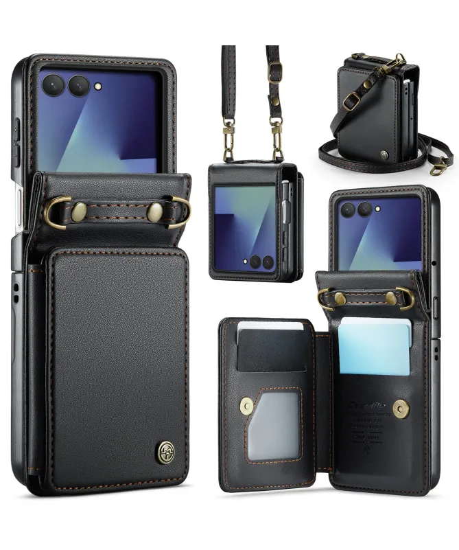 Housse Samsung Galaxy Z Flip 7 Effet Cuir | C22