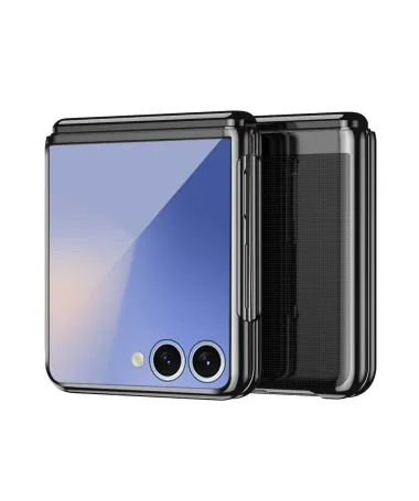 Coque Samsung Galaxy Z Flip 7 Transparente Rigide | Finition Métallisé
