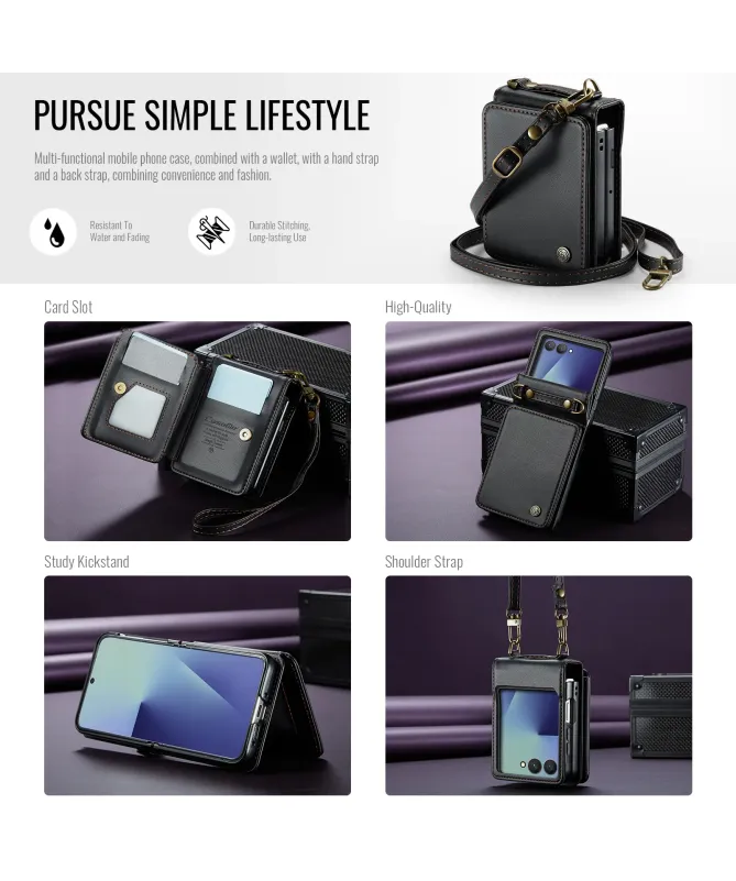 Housse Samsung Galaxy Z Flip 7 Effet Cuir | C22