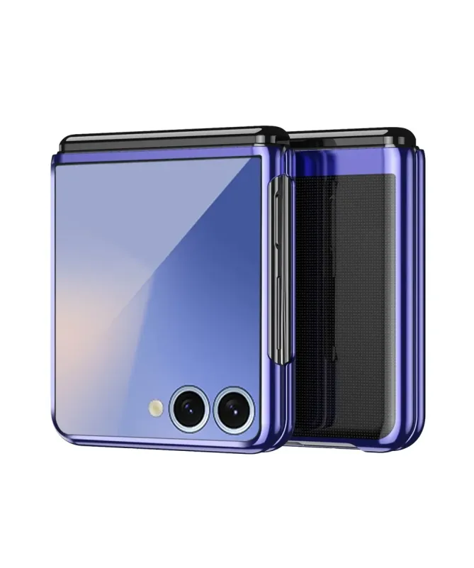 Coque Samsung Galaxy Z Flip 7 Transparente Rigide | Finition Métallisé