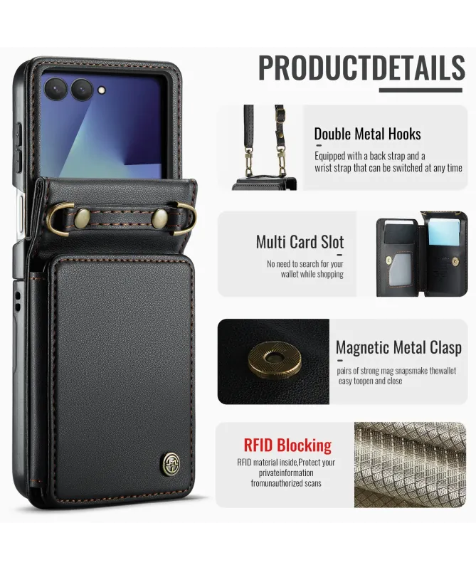 Housse Samsung Galaxy Z Flip 7 Effet Cuir | C22