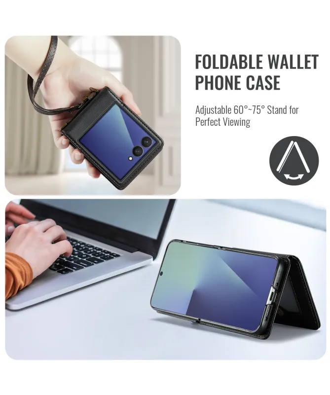 Housse Samsung Galaxy Z Flip 7 Effet Cuir | C22