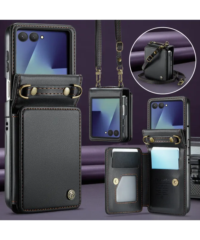 Housse Samsung Galaxy Z Flip 7 Effet Cuir | C22