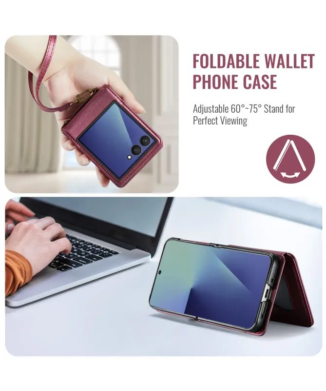 Housse Samsung Galaxy Z Flip 7 Effet Cuir | C22