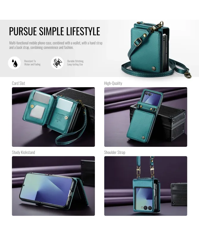 Housse Samsung Galaxy Z Flip 7 Effet Cuir | C22