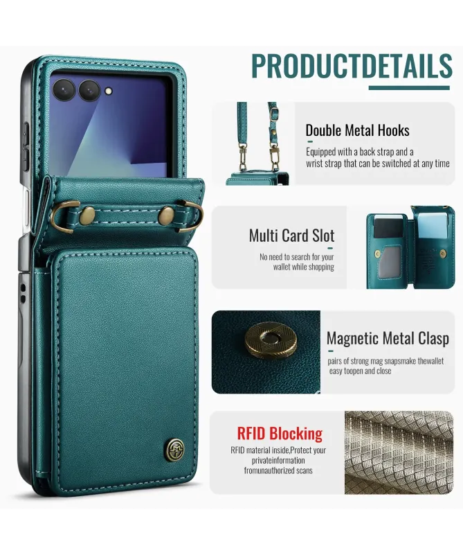 Housse Samsung Galaxy Z Flip 7 Effet Cuir | C22