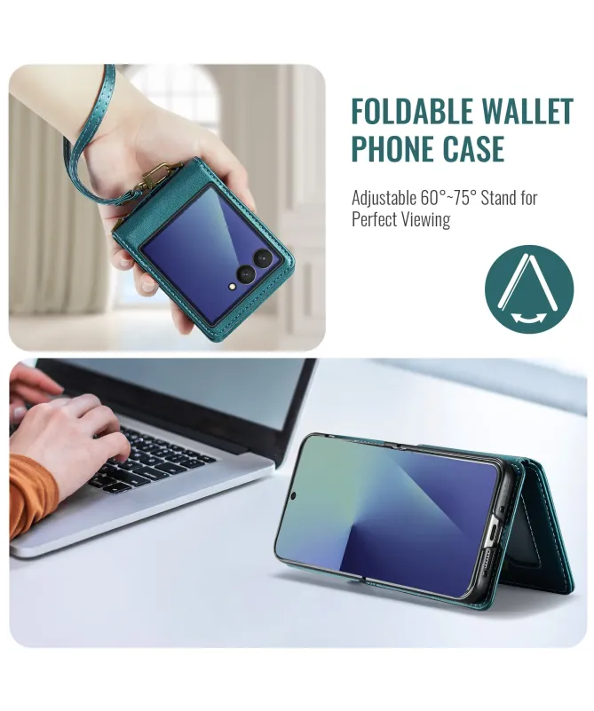 Housse Samsung Galaxy Z Flip 7 Effet Cuir | C22