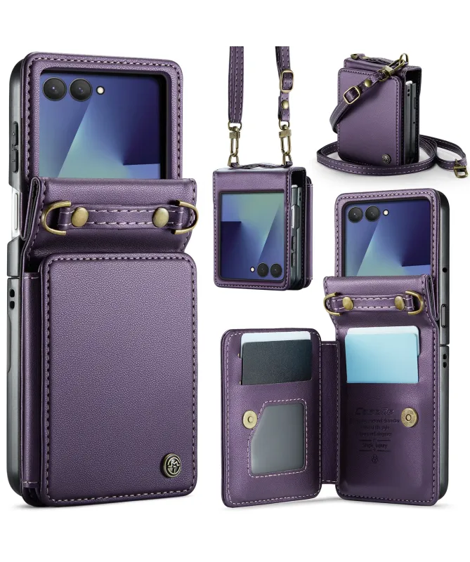 Housse Samsung Galaxy Z Flip 7 Effet Cuir | C22