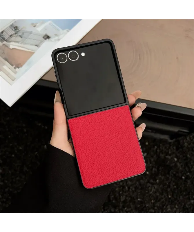 Coque Samsung Galaxy Z Flip 7 Texture Litch | CLASSIK