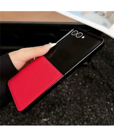 Coque Samsung Galaxy Z Flip 7 Texture Litch | CLASSIK